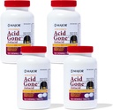 Acido maggiore Gone Extra Forza Antacid Chewable Tablets - Anti-Acid Relief - Acid Reflux Medicine for Adults - Upset Stomach, Acid Indigestion, and Heartburn Relief - Long-Lasting - 100-Count (4 Pack)