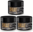 Shilajit Resina - Organic Shilajit Resina Terze Parti Testata Ricco in 85+ Minerali Trace, Gold Grade Himalayan Pure Shiljait per Energia (1 Fl Oz (Pack of 3))