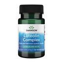 Swanson Luteolin Complex w/Rutin - Integratore di supporto per il cervello Promozione della memoria, Mood & Salute cognitiva - Formula naturale per aiutare a mantenere il sistema nervoso - (30 capsule vegetali)