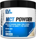Nutrizione Nutrition MCT Polvere - Keto Supplement - MCT Olio Polvere - 10G Trigliceridi a catena media - Cervello & Body Energy Drink - Integratore acido grasso - Vegan & Non-GMO - 20 Serve - Non aromatizzato