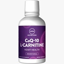 MRM Nutrition CoQ-10 L-Carnitine Liquid | Arancione-Vanilla aromatizzato | Energia + Antiossidanti | CoQ-10| 32 Serve