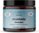 PAWZ Probiotic Powder for Dogs - 90 Scoops Steak Flavor - Promuove la salute e la digestione del fegato - Probiotics Supplement Support Immune System & Skin and Coat Health - Adatto per tutti i tipi di cani