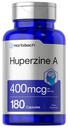 Horbäach Huperzine A 400mcg | 180 capsule | Non OGM, Gluten Free Supplement