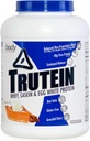 Polvere di proteina alta di Trutein di nutrizione del corpo: 45% Whey, 45% Casein, 10% bianco dell'uovo, senza glutine, basso sodio, polvere di proteine del siero di erba, supplemento di palestra & Shake di colazione, torta di zucca, 4lb