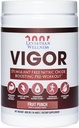 Vigor - Stimolant-Free Nitric Oxide Pre-Workout Powder | L-Citrulline (5000mg), Acido Malico (2000mg), GlycerPump (1500mg)| Fruit Punch| 30 Serve, 13.86g Ogni | Prodotto negli Stati Uniti