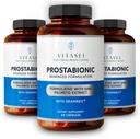 VITASEI Prostabionic con Graminex, Saw Palmetto, Pygeum Africanum - Controllo della vescica e Integratori della prostata per gli uomini - 60 capsule (Pack of 3)