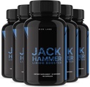 rize labs (5 Pack) Jack Hammer Libido Booster per gli uomini, Jack Hammer Libido Booster supplemento, Jack Hammer Libido Booster potente tutta la formula naturale per migliorare le prestazioni, recensioni (300 capsule)