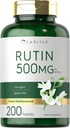 Carlyle Rutin Supplemento 500mg | 200 compresse | Vegetariano, Non OGM, Gluten Free