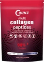 Multi Collagen Protein Powder - Tipo I,II,III,V,X con Biotina, Acido Ialuronico, Vitamina C - Integratori di peptidi di collagene non aromatizzati(Multi Collagen Peptides 1lb)