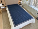 Tessuto in acciaio Mat-Stainless, 59x79 pollici (Navy)