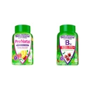 Vitafusion PreNatal Gummy Vitamine, Lampone Limonata aromatizzata, Vitamine di gravidanza per le donne e la vitamina B12 Gummy Vitamine per il supporto del metabolismo energetico