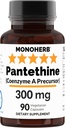 MONOHERB Pantethine 300 mg per capsula - 90 capsule vegetariane