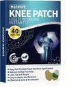Rilievo del dolore del ginocchio Patch 40 Conta- per il ginocchio, il collo, la spalla, la schiena e il Bone-on-Bone Hot Patch, 8 ore di sollievo del dolore comune di lunga durata