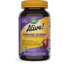 La Via della Natura Viva! Supporto immunitario* Gummies con Estratto di Mirtillo, Vitamine C & D3, Zinco, Senza Glutine, Uva & Cherry Aromaed, 90 Gummie vegetariane (Packaging May Vary)