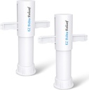 Memine EZ Bites Relief Suction Tool - 2 Pack Bee Sting e Bite Itch Relief Sucker, Venom Extractor for Saliva/Venom Removal, Temporary Relief da Itch and Swelling, Kid-Friendly White