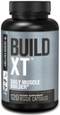 Jacked Factory Build-XT Daily Muscle Builder & Performance Enhancer - Integratore per la costruzione del muscolo per la forza muscolare e la crescita | Ingredienti marchiati Peak02, ElevATP, & Astragin - 120 pillole Veggie