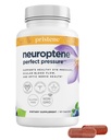 Integratore di mirtilli per occhi – Vitamine di occhio con CoQ10, Niacinamide, Estratto di semi di uva & Saffron – Supporta la pressione & Optic Nerve Health – Neuroptene 60 capsule