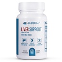 Effetti clinici: Supporto per fegato - Natural Milk Thistle and Zinc Supplement - 60 capsule vegetali - aiuta a disintossicare e pulire il fegato - Supporta la funzione epatica e la salute digestiva - Made in the USA