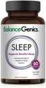 Sleep Formula (GABA) - Integratore sano Supporta Rilassamento e sonno riposante - Sleep Aid con Supplemento Non-Habit - Capsule di Supporto Bedtime per Uomo e Donne - 60 Capsule