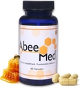 AbeeMed Bee Venom Capsule - Natural Apitoxin Supplement w/Manuka Honey - Inflammation & Mobility Support, Joint & Muscle Discomfort - Support Sprains, Bruises and Strains - 60 Count (30 Servings)