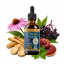MunoMax - Integratore avanzato di supporto immunitario - Consegna liquida per un migliore assorbimento - Echinacea, Astragalus, Reishi, Goldenseal, Elderberry & More!