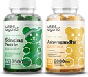 Wild & Organic Sting Nettle Root Gummies & Ashwagandha Gummies