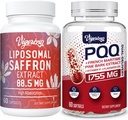 Estratto di corteccia di pino marina francese 200 mg con integratori di zafferano Liposomal