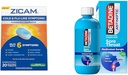Zicam Cold Symptoms Rilievo con Betadine Sore Throat Gargle, Echinacea & Sambucus Compresse omeopatiche, 20 Conte & 8 FL OZ