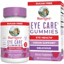 MaryRuth Organics Eye Care Gummies | Vitamine per la salute degli occhi per adulti e bambini | Lutein e Zeaxanthin Supplementi | per gli occhi | Vegan | Non-GMO | Gluten Free | 90 Count