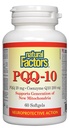 Fattori naturali, PQQ-10, Supporta energia e invecchiamento sano, Integratore alimentare, 30 softgel (30 porzioni)