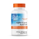 Il migliore acido alfa-lipoico del medico 600, supporta la funzione antiossidante & bilanciamenti glicemici, non OGM, senza glutine, vegano, soia libero, 600 mg, 60 tappi di verdure