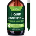 NEW AGE Chlorophyll Liquid Drops - Concentrato naturale – Energy Booster, Digestion and Immune System Supports, Deodorante interno, Funzione Liver - (2 Fl Oz (Pack of 1))