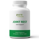 PureNature Joint Rest - Integratore di supporto congiunto con Glucosamina, Condroitina, Boswellia, MSM, Turmerico, Bromelain, – 60 capsule