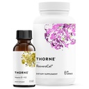 THORNE - Supporto cellulare Bundle - Vitamina D + K2 Liquido e ResveraCel - Supporta Bones sani, muscoli e invecchiamento