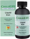 Bambino vita Essentials Liquid Iron - Supplementi di ferro per bambini, Supporta la funzione sana del sangue, All-Natural, senza glutine, gocce di ferro per bambini - Natural Berry Flavor, bottiglia da 4 Fl Oz