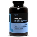 LEGION Immune- Booster immunitario per adulti, supporto di sistema di immunità naturale w/Vitamin C (500mg), Ginseng americano, Guduchi e supplemento di aglio.