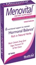 HealthAid Menovital – Twice-Daily Integratore di erbe per il supporto dell'equilibrio ormonale | 60 compresse vegetariane | Non-GMO & Gluten-Free