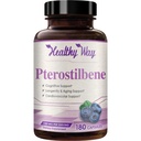 150mg Pterostilbene Supplemento - Una volta il supplemento antiossidante giornaliero per l'invecchiamento sano Immune pelle del cuore e il supporto del cervello - naturale Derived Non-OGM & Made in the USA (180 Servings)
