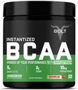 Bolt BCAA Powder, 2:1:1 Potente formula-leucina, Isoleucina, Valline, Supponga il recupero del muscolo, la crescita e la resistenza, Watermelon Fizz, 30 Serve