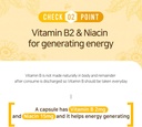 NZ Origin Royal Gold Vitamin B&E, 60 capsule, Niacin 15mg Bottiglia, Uomini, Donne, Bambini, Integratori Dietetici Supporta la protezione delle cellule da radicali liberi, Produzione di energia nel corpo
