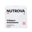 NUTROVA Collagen+Antiossidanti Supplemento - di polvere di collagene marino per uomini e donne, aumenta l'idratazione della pelle, riduce il danno della pelle, sostiene la pelle sana, aria e unghie, mirtillo, 1 conteggio, 30 Serve