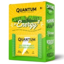 Quantum Energy Square: Energy Bar con Caffeina e 10g Protein. Delizioso spuntino sano sul Go. (Vegan, senza glutine, senza soia, senza latticini) (Grancio di burro di arachidi salato)