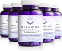 1650mg L-Glutathione Complex con acido ialuronico, acido lipoico alfa, HIPS rosa, vitamina E & Riboflavin, supporto antiossidante, idratazione della pelle e benessere, Made in USA – 90 Capsule x 5 Bottiglie