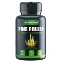 Pino polline supplemento wtih Ginger Root e vitamina C, 99% Cracked Cell Wall, 120 capsule vegetali,Focus&Immune Migliorare per le donne e gli uomini