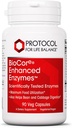 Protocollo BioCore Enzimi potenziati - Aiuta Digest Beans & Cruciferous Vegetas* - Supplemento Digestione* - Amylase & Lipase - Kosher & Vegan - 90 capsule di Veg