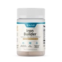 Integratori naturali del costruttore di ferro, 21 mg di ferro pillole per aumentare l'energia, il metabolismo e la digestione, abors rapidamente vitamine nutrienti organici (60 capsule)