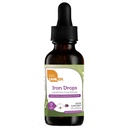 Gocce di ferro Zahler, Concentrato liquido, Formula di ferro Gentle e non costipante, 2 Fl OZ