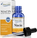 Gocce liquide di niacina Made in the USA - Vitamina B3 Supplemento - 500% DV per porzione - 36 Serve per contenitore - Grande per uomini, donne, bambini - Vegan Vitamina B7 Liquido - Bulk Dimensioni Disponibile