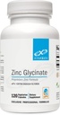 XYMOGEN Chelated Zinc Glycinate Integratori - 20mg Zinc Bisglycinate Chelate per l'assorbimento potenziato - Supplemento minerale per il supporto riproduttivo + Immune (120 capsule vegane)