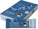 Fx Yes Whey Bar - 15g Whey Protein Bar con la creatina per sostenere i muscoli, l'energia e le prestazioni di picco - 1g Zucchero + 4g Carbs nette - Soy-Free Chocolate Oat Milk Crisp Flavor Protein Snack (12 bar)